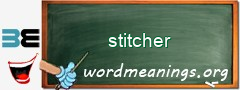 WordMeaning blackboard for stitcher
